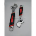 Llave inglesa ajustable de doble color 8 &#39;&#39; 10 &#39;&#39; 12 &#39;&#39;